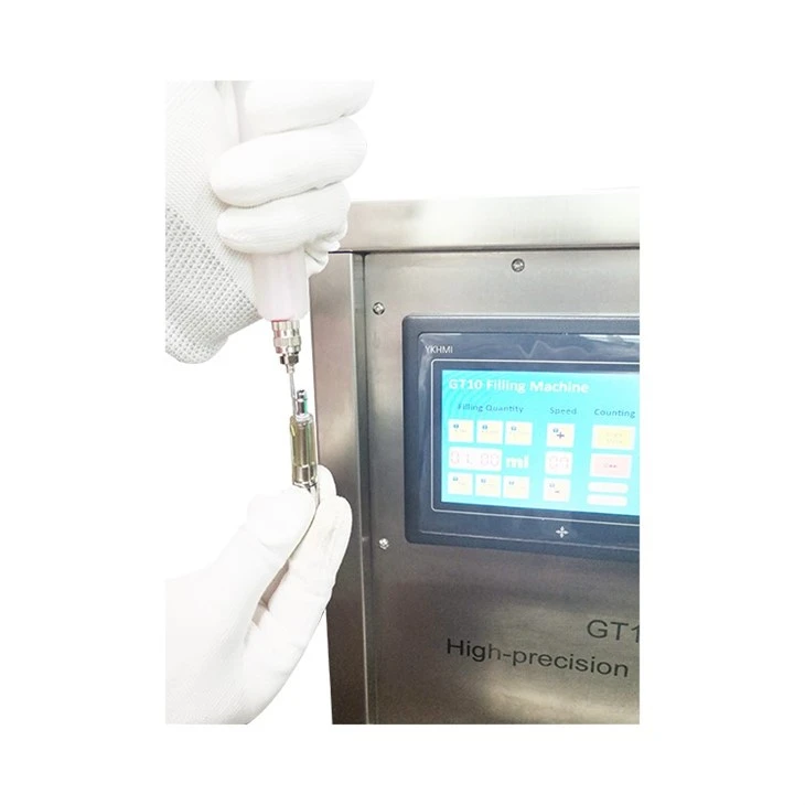 CBD Vape/Vaporizer/Atomizer/510 Cartridge Distillate HHC Oil Refill Machine Filling CO2 Catridge Vapor Cartomized Filling Machine With Heating Oil Inlet And Outlet Pipe