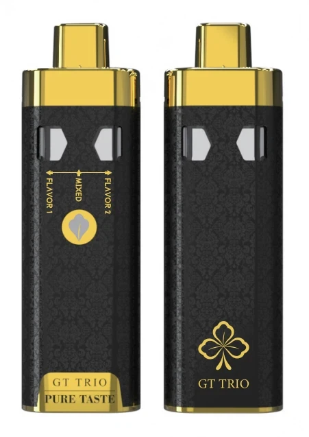 Dual Chamber Dual Flavor 1ml+1ml / 2ml + 2ml Empty CBD/THC Disposable Vape Pen