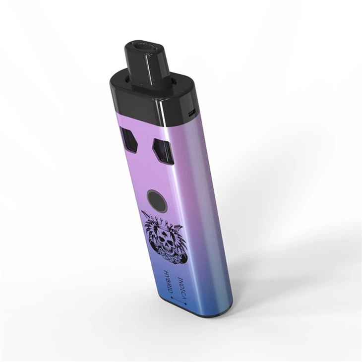 Dual Flavors Vaping Dual Chamber CBD Device Vape With Type-C Charger For 2ml Delta 8 THC Thick Oil