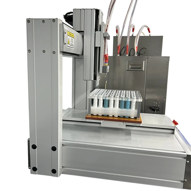 Fully Automatic Single/Dual Flavor CBD/THC/HHC Oil Filling Machine For Disposable Vape Pen And Pre-rolls