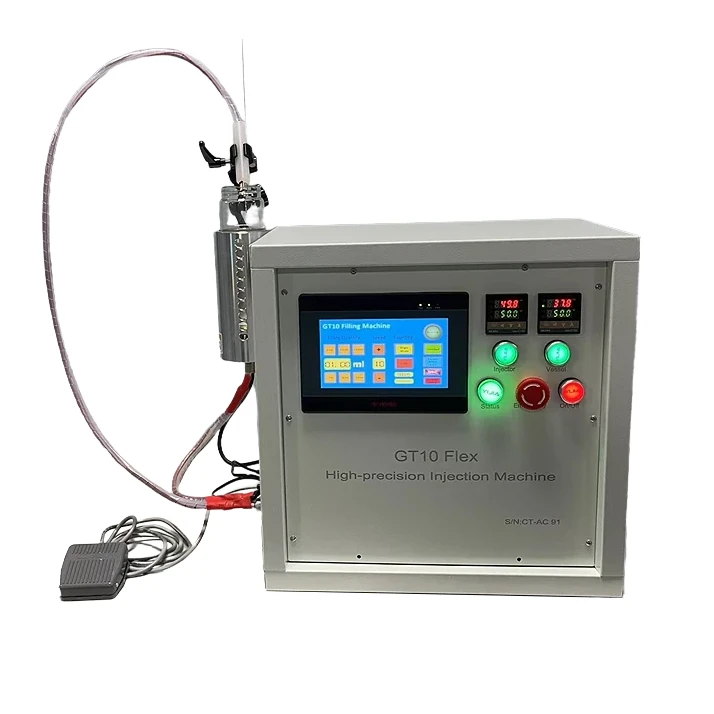 Germany Hot Selling Carts Oil Filling Machines Accessory 0.5ml 1ml 2ml Disposable Vape Cartridge Pen CBD HHC THC Thick Oil Liquid Filling Machine Suppliers Factory