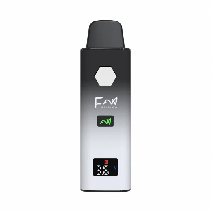 Dyfais HHC Ffatri AK 2025 Cyflenwad Ffatri Gwreiddiol Newydd 2ml Coil Deuol Ailwefrol Gwaharddadwy Ar gyfer THC/Distylliad